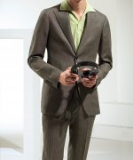 亞麻西裝 夏日清爽直降3攝氏度