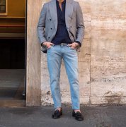 夏季來(lái)臨 成熟男人都是怎么穿西裝的