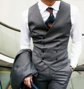 馬甲穿搭技巧 教你穿出紳士范